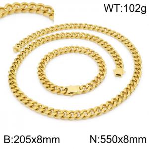 SS Jewelry Set(Most Men) - KS141861-Z