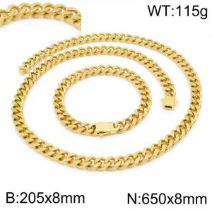 SS Jewelry Set(Most Men) - KS141863-Z