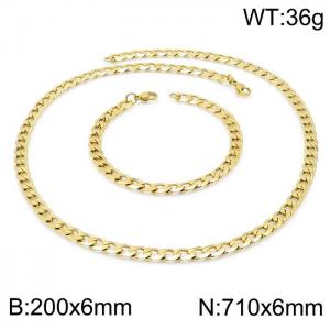 SS Jewelry Set(Most Men) - KS142526-Z