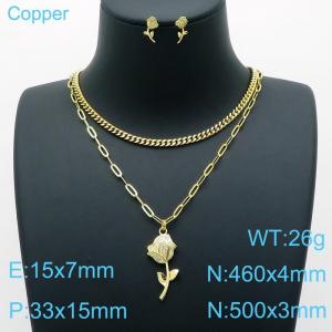 Copper Jewelry Set(Most Women) - KS142740-QJ