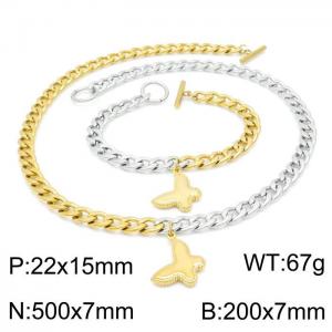 SS Jewelry Set(Most Men) - KS143421-Z-