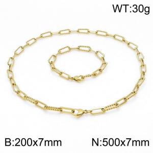 SS Jewelry Set(Most Men) - KS143991-Z
