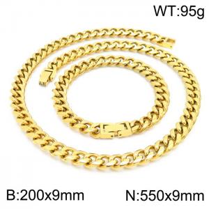 SS Jewelry Set(Most Men) - KS188835-Z