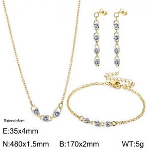 SS Jewelry Set(Most Women) - KS193428-Z