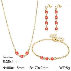 SS Jewelry Set(Most Women) - KS193429-Z