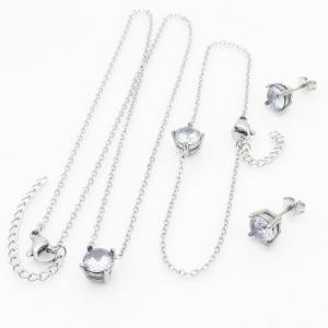 SS Jewelry Set(Most Women) - KS194170-HR