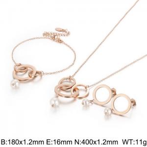 SS Jewelry Set(Most Women) - KS197669-KLX