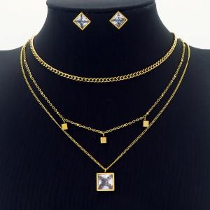 SS Jewelry Set(Most Women) - KS199138-HDJ