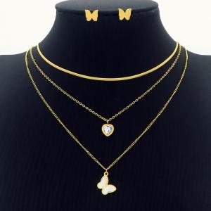 SS Jewelry Set(Most Women) - KS199140-HDJ
