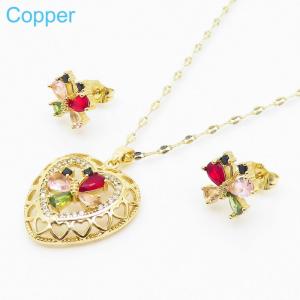 Copper Jewelry Set(Most Women) - KS200200-QJ