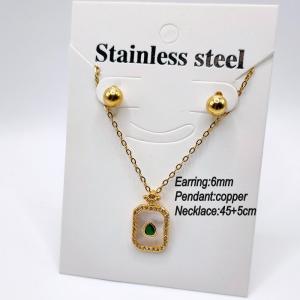 SS Jewelry Set(Most Women) - KS217310-TJG