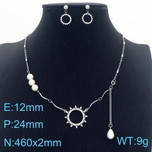 SS Jewelry Set(Most Women) - KS217565-MN