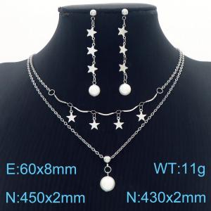 SS Jewelry Set(Most Women) - KS217566-MN