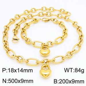 SS Jewelry Set(Most Women) - KS217630-Z