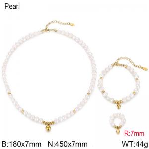 Freshwater Pearl Set - KS217634-Z