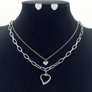 SS Jewelry Set(Most Women) - KS217681-WH