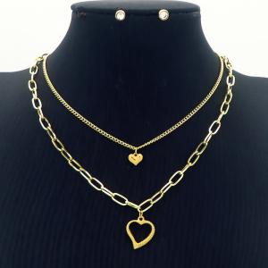 SS Jewelry Set(Most Women) - KS217682-WH
