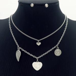 SS Jewelry Set(Most Women) - KS217683-WH