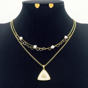 SS Jewelry Set(Most Women) - KS217684-WH