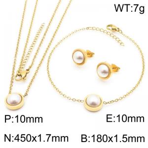 SS Jewelry Set(Most Women) - KS220232-HR
