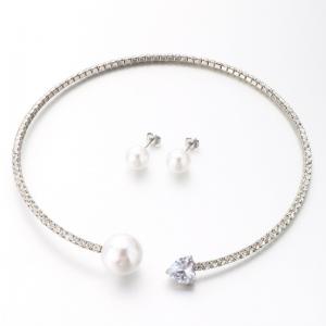 SS Jewelry Set(Most Women) - KS222708-HR