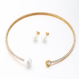 SS Jewelry Set(Most Women) - KS222713-HR