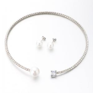 SS Jewelry Set(Most Women) - KS222715-HR