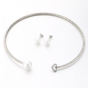 SS Jewelry Set(Most Women) - KS222719-HR