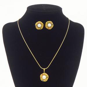 SS Jewelry Set(Most Women) - KS222831-HM