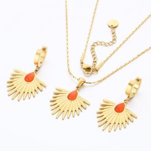 SS Jewelry Set(Most Women) - KS222838-HM