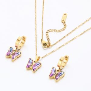 SS Jewelry Set(Most Women) - KS222841-HM