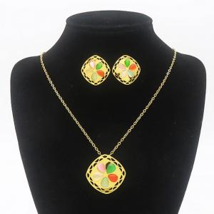 SS Jewelry Set(Most Women) - KS222850-HM