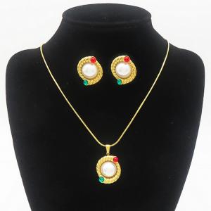 SS Jewelry Set(Most Women) - KS222851-HM