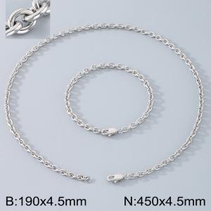 Stainless steel O-chain set - KS223182-Z