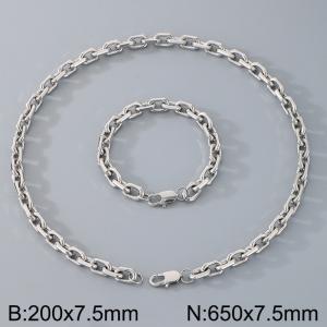 Stainless steel edging 0-chain set - KS223202-Z