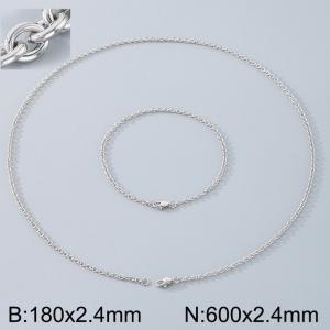 Stainless steel O-chain set - KS223776-Z