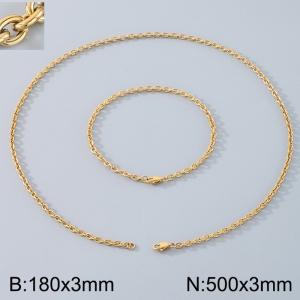 Stainless steel O-chain set - KS223778-Z