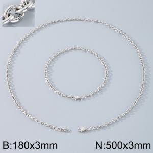 Stainless steel O-chain set - KS223782-Z