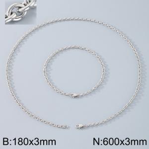 Stainless steel O-chain set - KS223784-Z