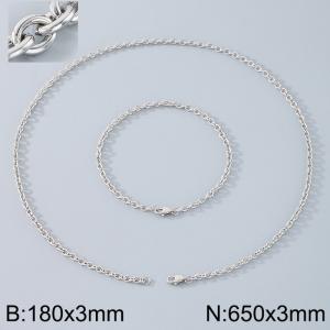 Stainless steel O-chain set - KS223785-Z