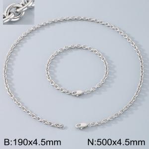 Stainless steel O-chain set - KS223798-Z