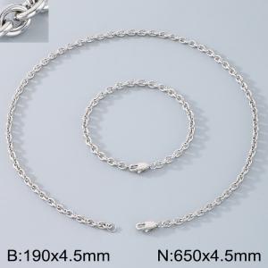 Stainless steel O-chain set - KS223801-Z