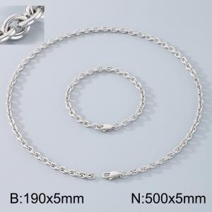 Stainless steel O-chain set - KS223806-Z