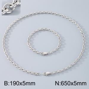 Stainless steel O-chain set - KS223809-Z