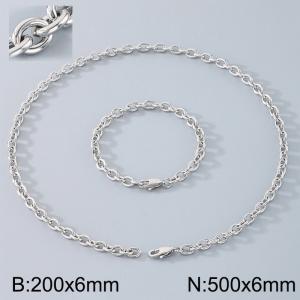 Stainless steel O-chain set - KS223814-Z