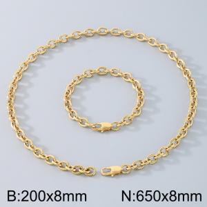 Stainless steel O-chain set - KS223821-Z