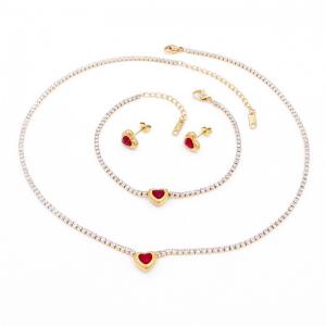 SS Jewelry Set(Most Women) - KS224936-HR