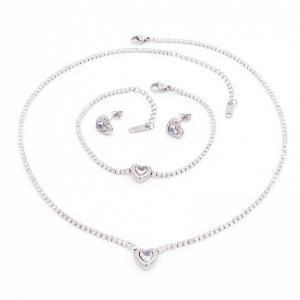 SS Jewelry Set(Most Women) - KS224941-HR