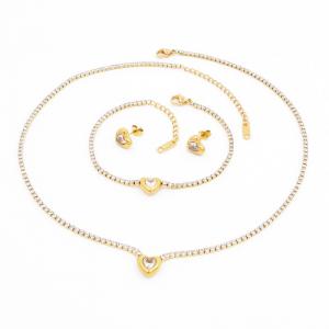 SS Jewelry Set(Most Women) - KS224942-HR