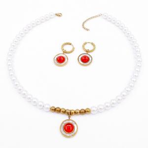 SS Jewelry Set(Most Women) - KS225104-SP